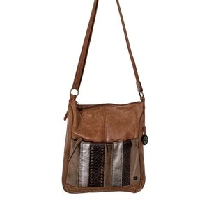 The Sak Patchwork Leather Convertible Crossbody